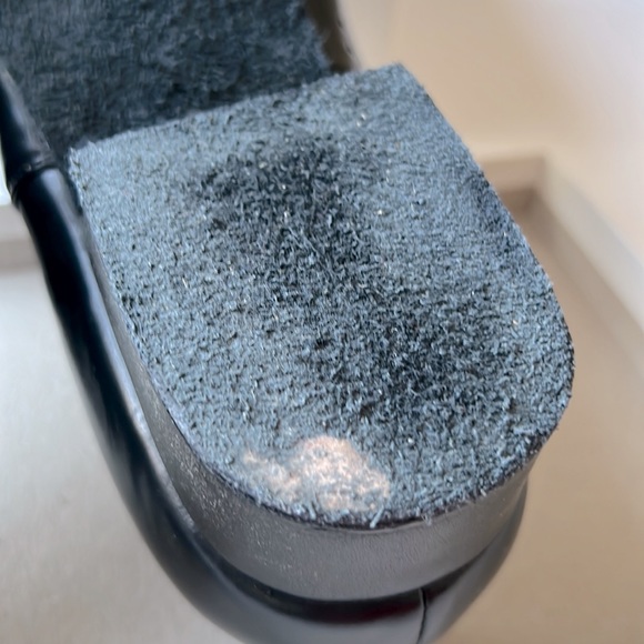 Man dancing leather shoes, black color, European size 42 (US 9) - Picture 5 of 5